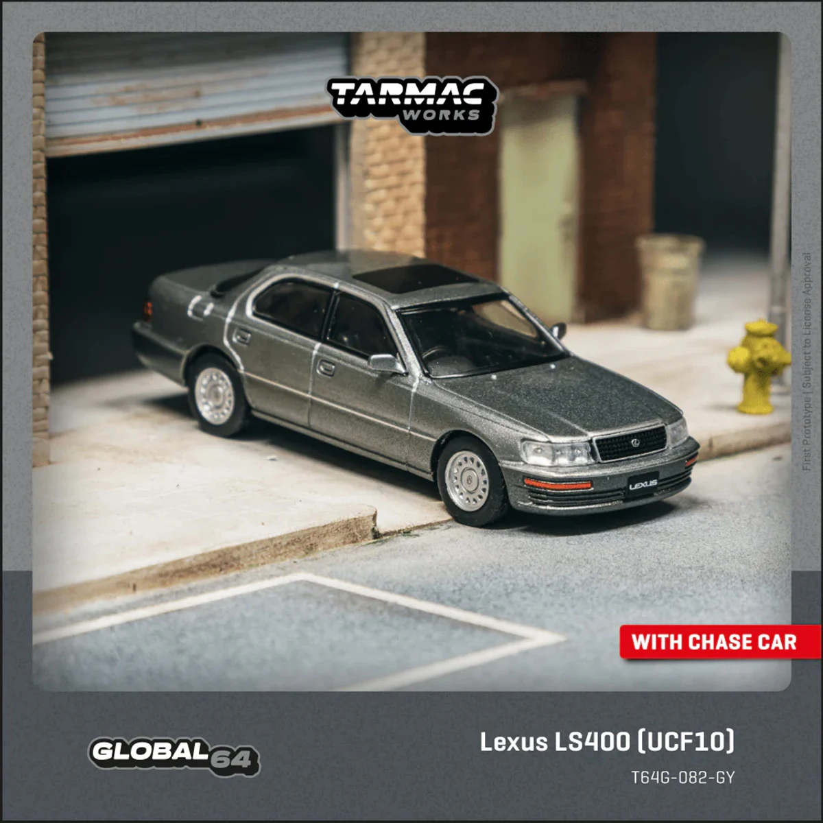 

Tarmac Works Global64 1:64 Lexus LS400 UCF10 Metallic Grey Classic Luxury Sedan Diecast Model Car Item#T64G-082-GY In Stock