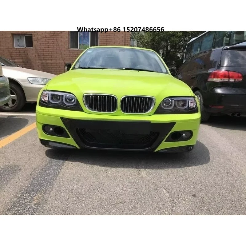 For E46 Modified M3 Large Surround Front Rear Bumper New Condition Upgrade Body Kit for Legacy Cars