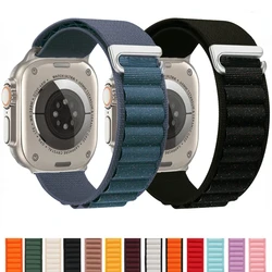 Pulseiras de Relógio Esportivo Ajustáveis para Apple Watch, Cinta de Nylon, Novo, Ultra, 2, 49mm, 9, 8, 7, 45mm, 41mm, iWatch 6, 5, 4, 3, 2, SE, 44 milímetros, 40 milímetros, 42 milímetros