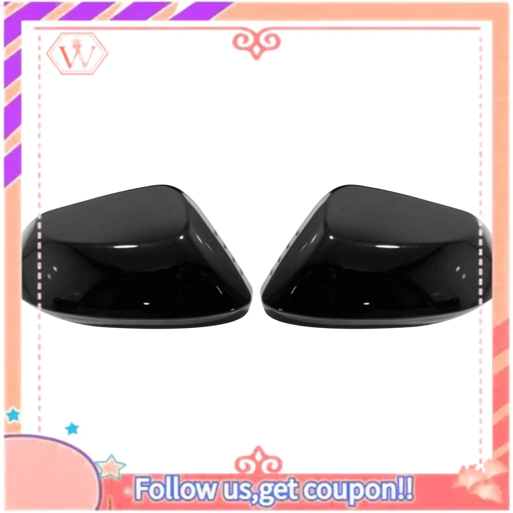 

Durable Car ABS Rear View Mirror Cover Side Door Mirror Decoration Cover Trim For Toyota Yaris 2020 2021