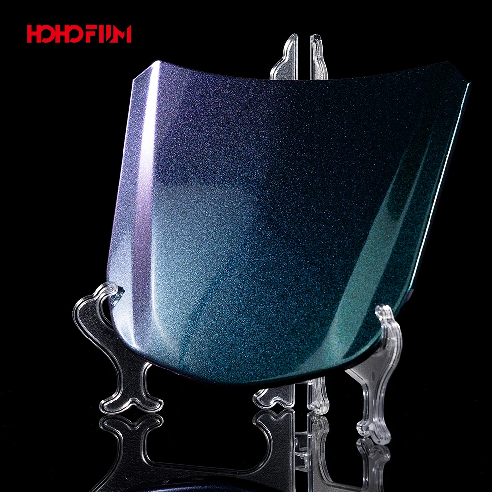 ฟิล์มเปลี่ยนสีรถยนต์ HOHOFILM แบบแห้งติดตั้งเอง ป้องกันรอยขีดข่วน ผลิตจาก TPU PPF