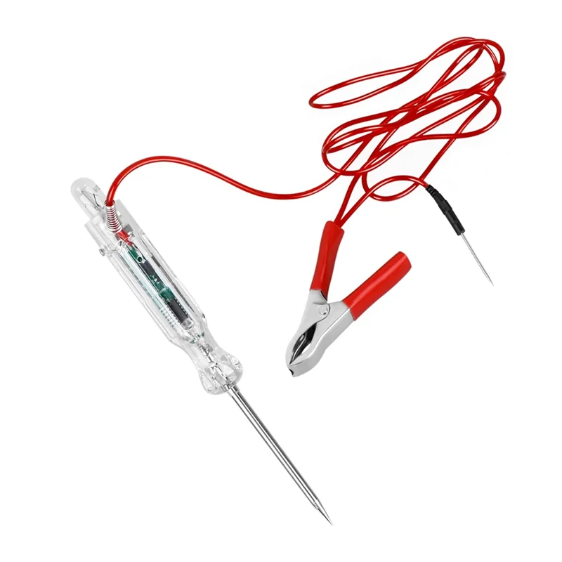 【A87T】testador de circuito automático automotivo para carro com voltímetro polaridade de cor dupla indica luz de teste de display de tensão digital LED