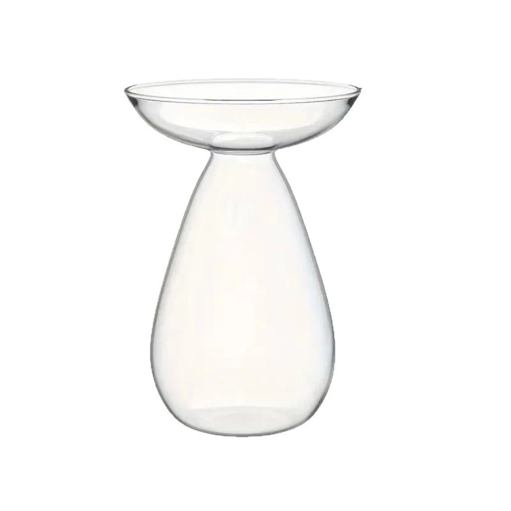 Avocado-Samen-Startervase, transparente Avocado-Hydrokulturvase, Glas-Avocado-Baum-Blumenvase für den Balkon