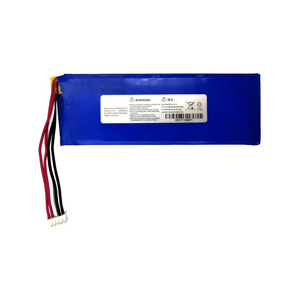 Original Replacement Battery P5542100-P For JBL Pulse2 Pulse3 Pulse 2 Pulse 3 Outdoor Speaker Rechargable Battery 6000mAh+Tools