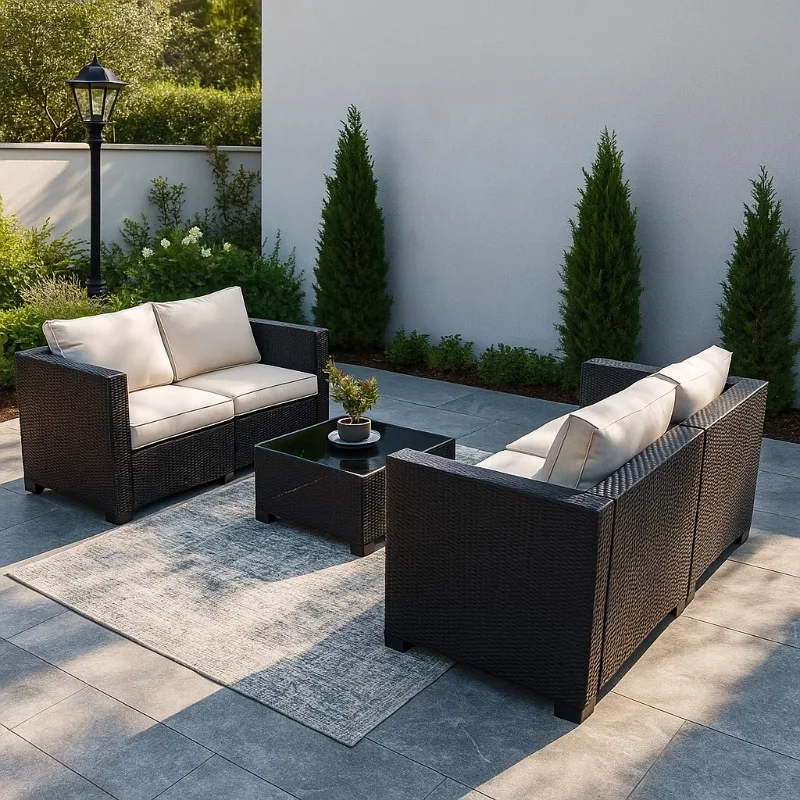 

Armchair Boho Garden Furniture Sets Retro Plastic Garden Furniture Sets Gazebo Fabric Loungeset Garten Garden Furniture Outdoor