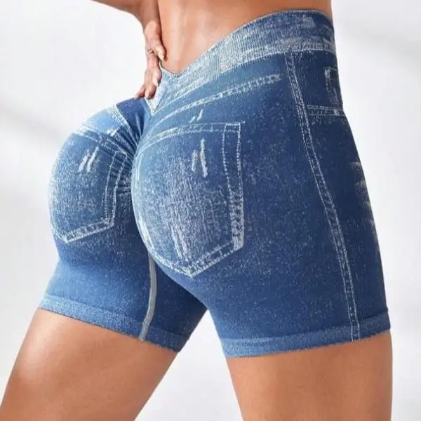 Herren Ort Hosen Damen Denim Effekt Bedruckt Hohe Taille Frühling 2026 Faion XFX98 Anderes Material 00 % Damen Bot