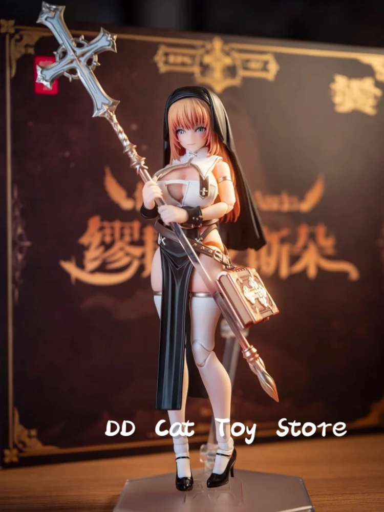 

In Stock Snail Shell Rpg-02 1/12 Scale Figure Muse Asdo Cute Nun Mobile Suit Girl Full Set 6inch Women Soldier Model Doll Gift