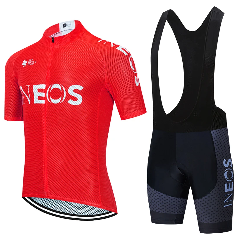 TEAM Ineos Orange Cycling Jersey Bike Clothing Mtb Ropa Men Summer Quick Dry Pro BICYCLING Shirts Maillot Culotte Wear