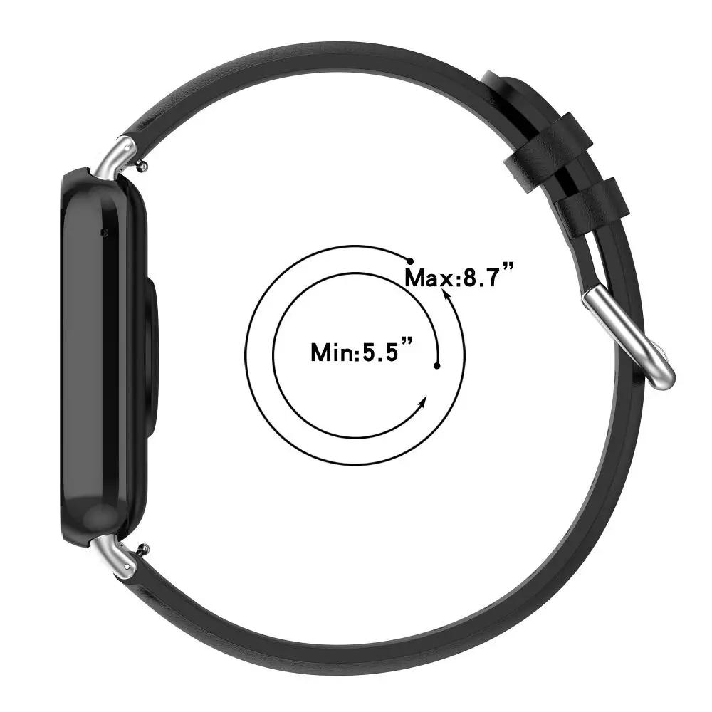 Pulseira de couro para Xiaomi Band 8 Pro, acessórios para pulseira, pulseira fivela, pulseira macia, relógio inteligente