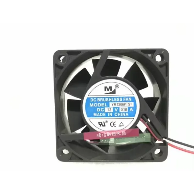 

Huaxia Hengtai YM1206PTS1 DC 12V 0.18A 60x60x25mm 2-Wire Server Cooling Fan