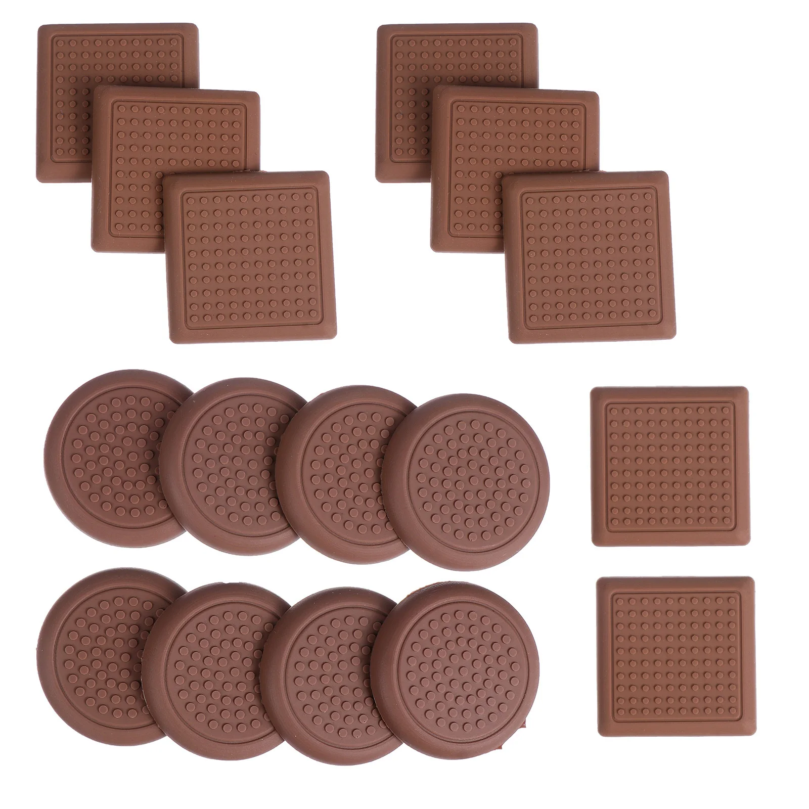 

16Pcs Furniture Feet Covers Chair Leg Caps Anti-Skid Table Foot Mat Protect Floors and Reduce Noise Furniture Feet Covers