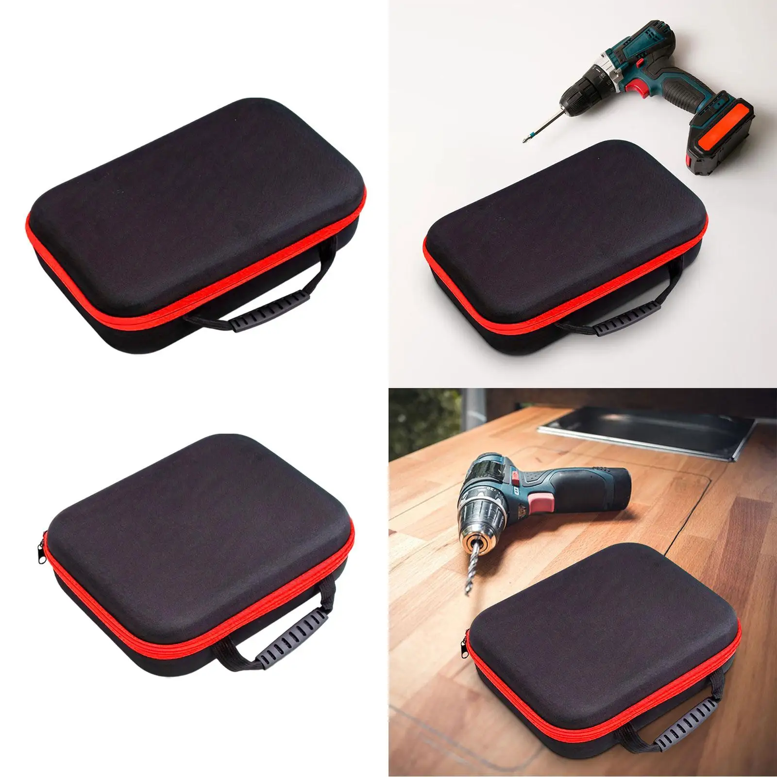 Travel Tool Box for Electrician Gear Including Wrench and Pliers