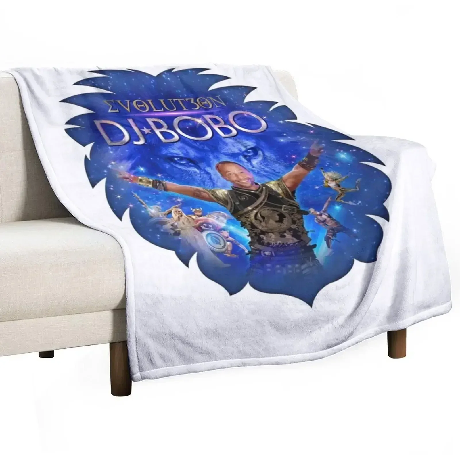 DJ BOBO EVOLUT30N TOUR Throw Blanket Sleeping Bag Thermals For Travel Sofas Blankets