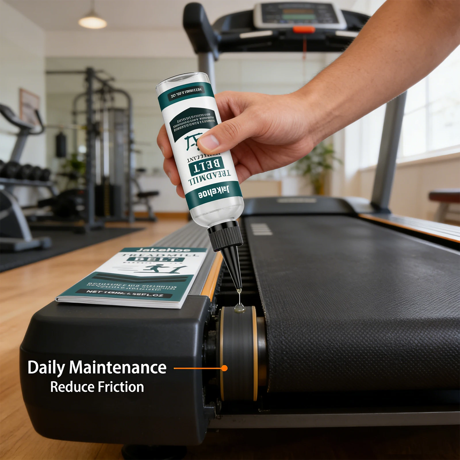 Treadmill Belt Lubricant Effectively Protecting the Belt and Motor Reduce Wear Extend Treadmill Service Life Treadmill Care Oil