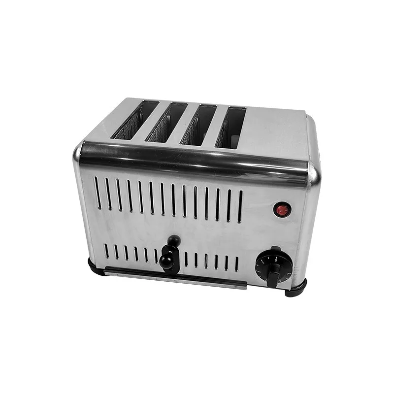 Luxury commercial four-piece toaster, six-piece toaster, stainless steel toaster