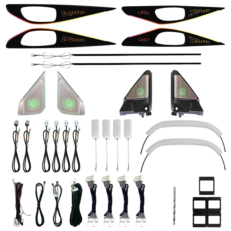 TMPRO for Q50/Q50L 2013-2022 64 Colors Ambient Light Dynamic Symphony LED Interior Atmosphere Lamp App Control Full Set