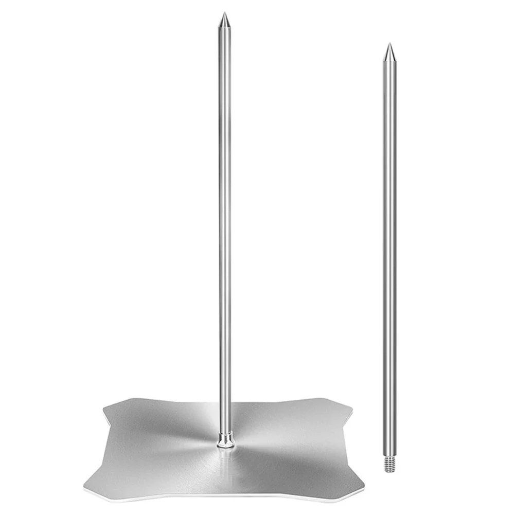

304 Stainless Steel Vertical Skewer Stand for Barbecue Designed for Easy Assembly and Enhanced Cooking Experience