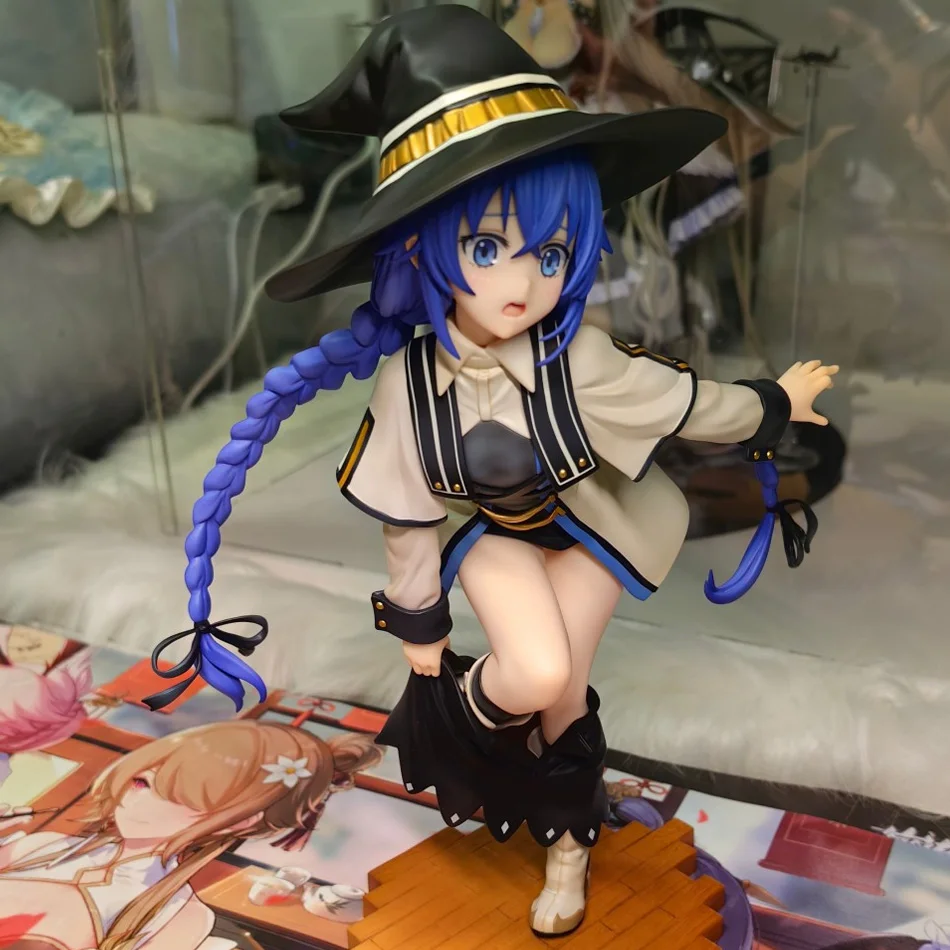 Figurka Roxy Migurdia Mushoku Tensei: Bezrobotna Reinkarnacja Figurka Anime PVC Kolekcja dla Dorosłych Model Lalka Dwa Zabawki Prezenty