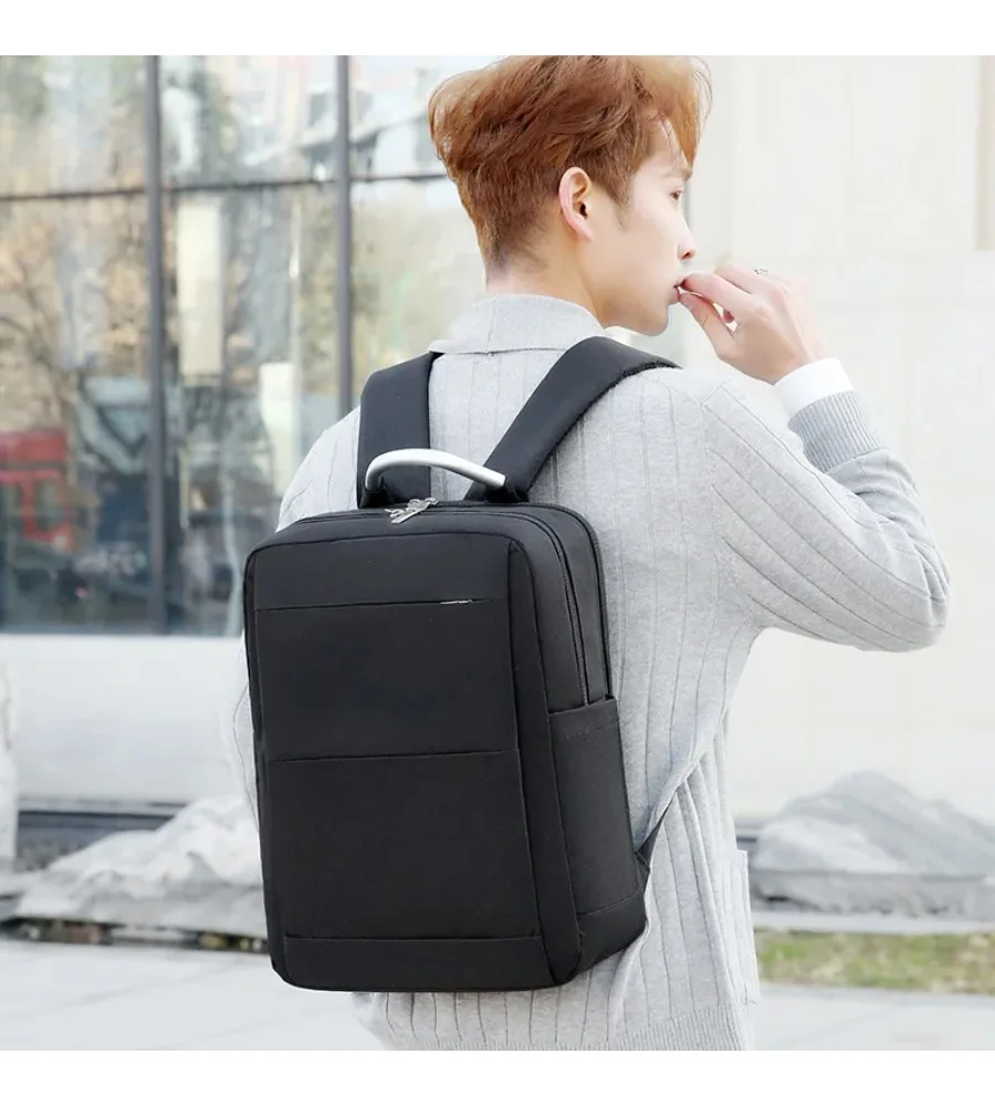 Designed for students this simple and fashionable backpack offers large capacity for middle and high school use