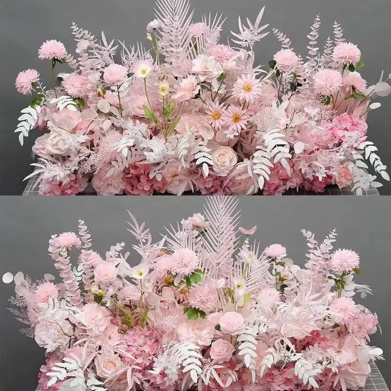 50CM Artificial Ground Flower Arrangement Hall Hotel Wedding Silk Flower Home Decoration Eucalyptus Flower Arrangement