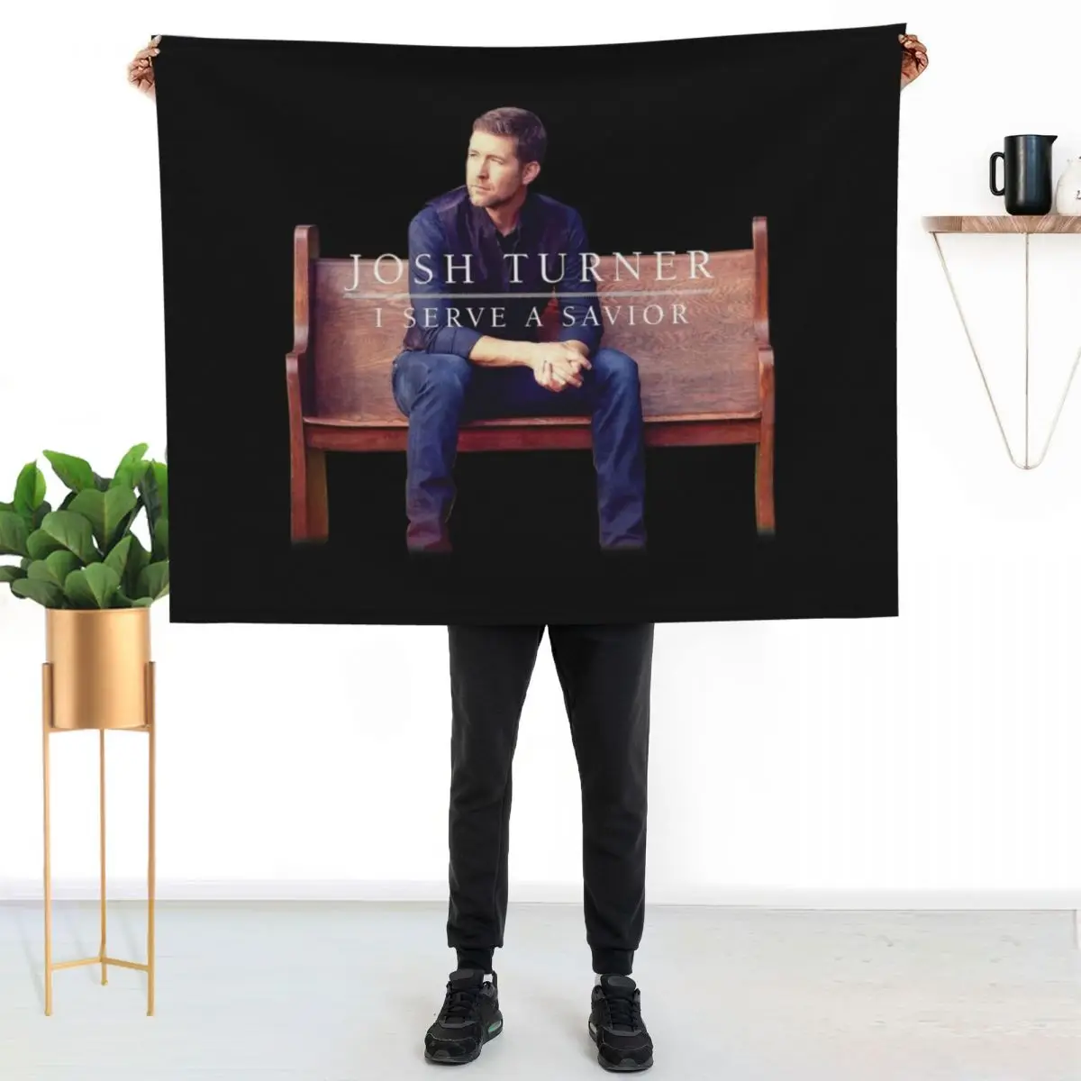 I Serve a Savior Throw Blanket Luxury Furrys Travel Designers Retros Hairys Blankets