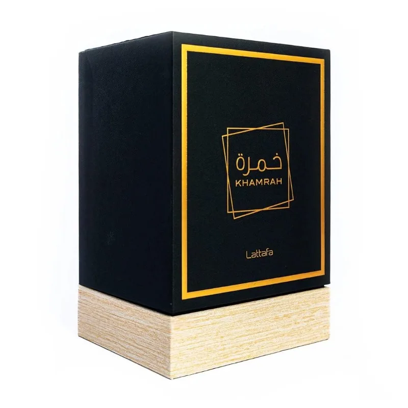 لاتافا خمرا فانيليا دافئة حارة عنبر قرفة أو دو عطر عطر طويل الأمد للجنسين 3.40 أونصة / 100 مل