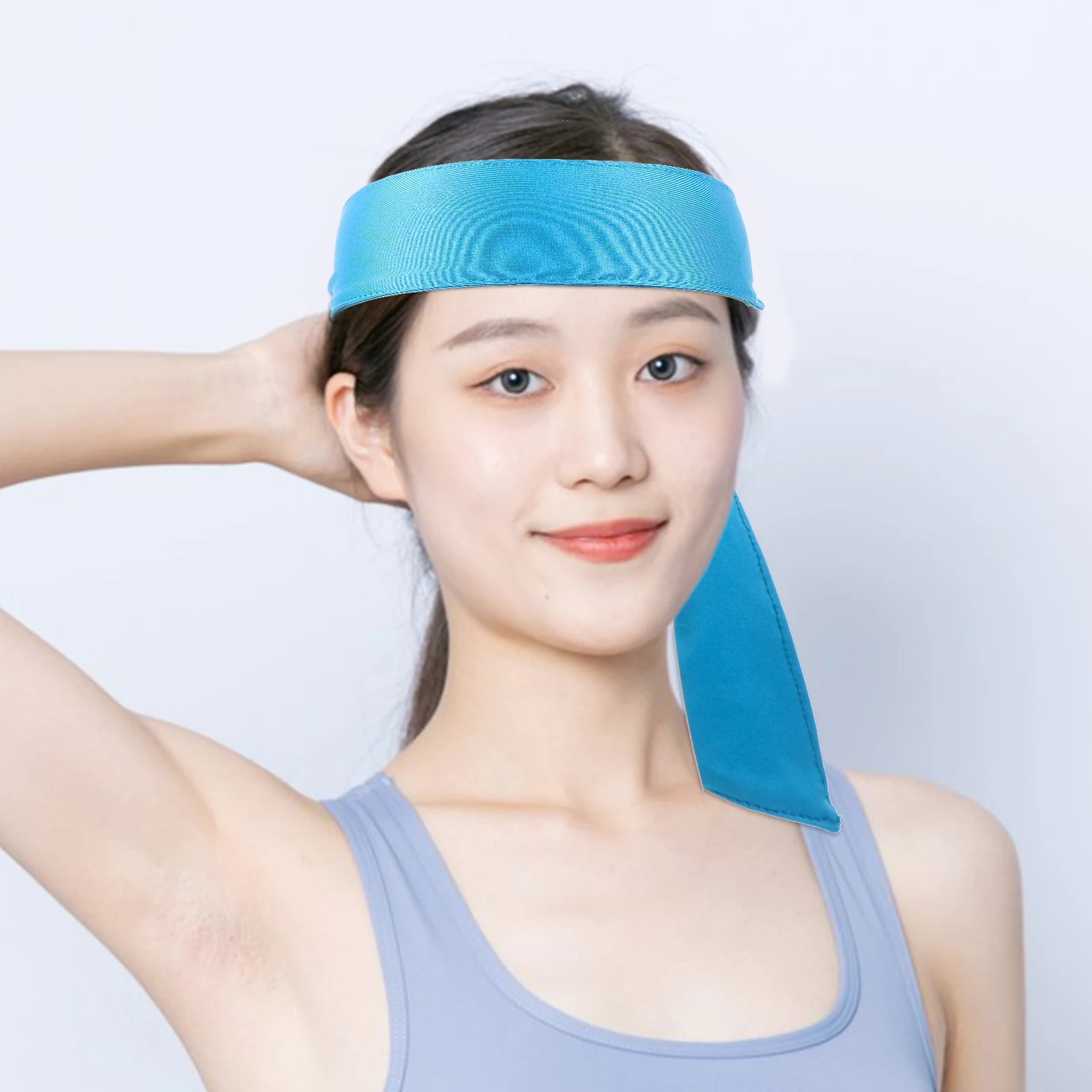 

Reusable Ninja Headband Karate Accessory Breathable Sports Headbands Black Fabric Decorative For Men Women Kids Wide Headbands