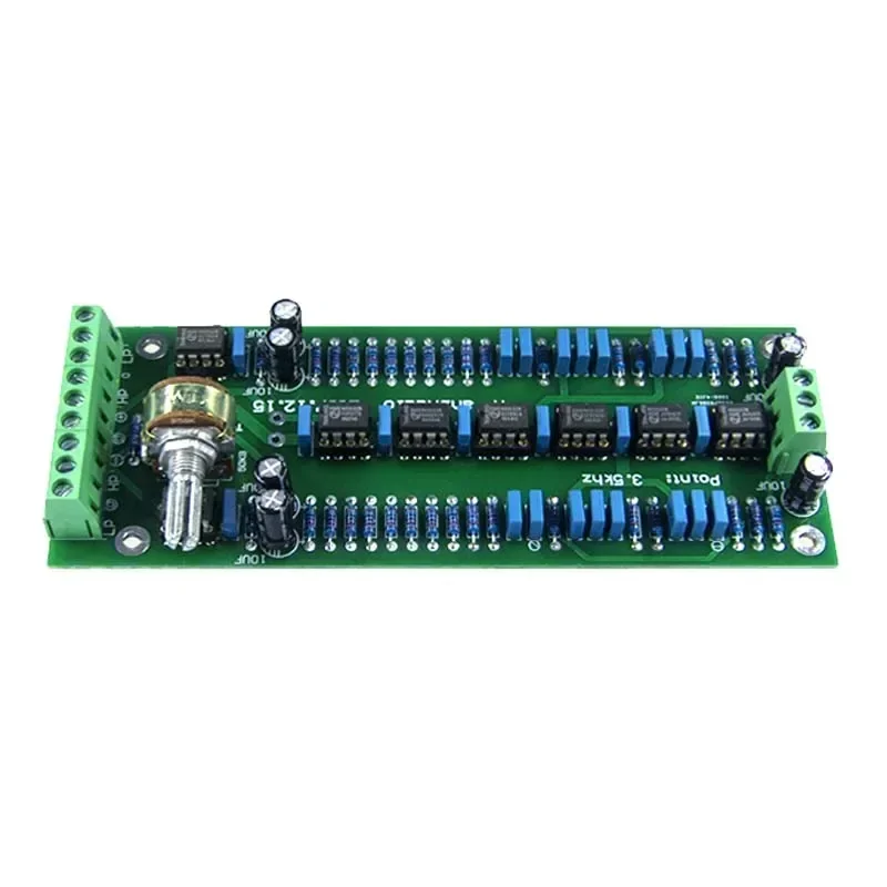 Bass Treble 2 Ways Audio Crossover NE5532P Frequency Divider Crossover Filters Audio Board