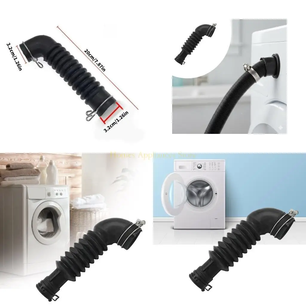 

D0AB DC97-17345B Сменная гибкая резиновая трубка для стиральной машины для WA45M7050AW WA48H7400AW WA50F9A6DSW WA52M8650AW