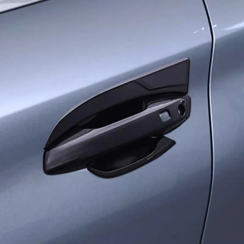 LHD ل BYD ختم U Sealion 6 2024 2025 2026 سيارة الجانب الخارجي مقابض الأبواب غطاء الكسوة الباب إكسسوارات خارجية لأبواب السيارات ABS نحى الملمس