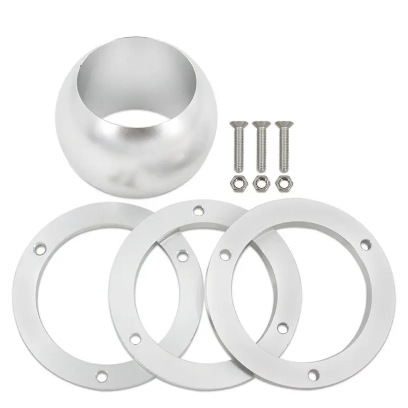 

M50K-Заготовка из алюминиевой рулевой колонки, поворотное напольное крепление 2 дюйма для поддержки колонки SBC BBC 350