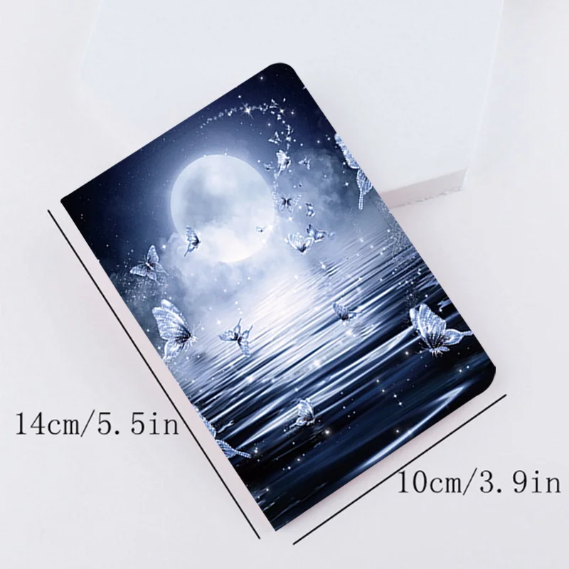 Passport Covers Travel Wallet Covers for Passports Butterfly Series ID Card Holder Fashion Wedding Gift Wallet Case Pu Leather