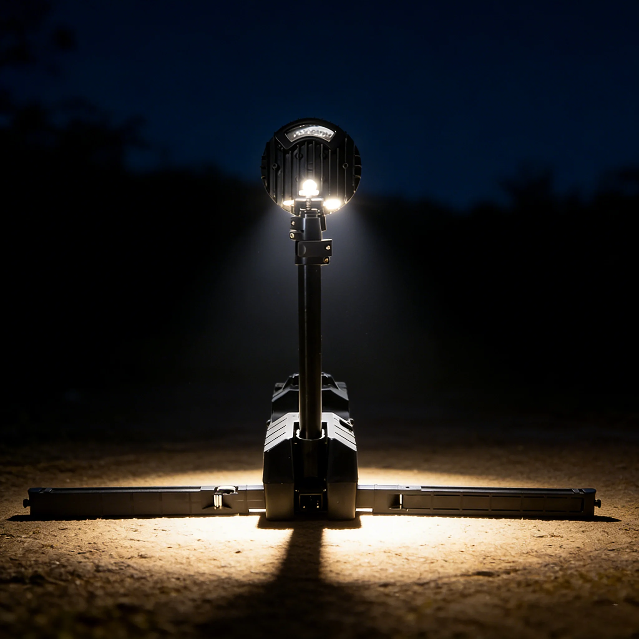 Compact and Durable IP65 Rated 360 Beam Angle Portable Lighting Tower for Night Work