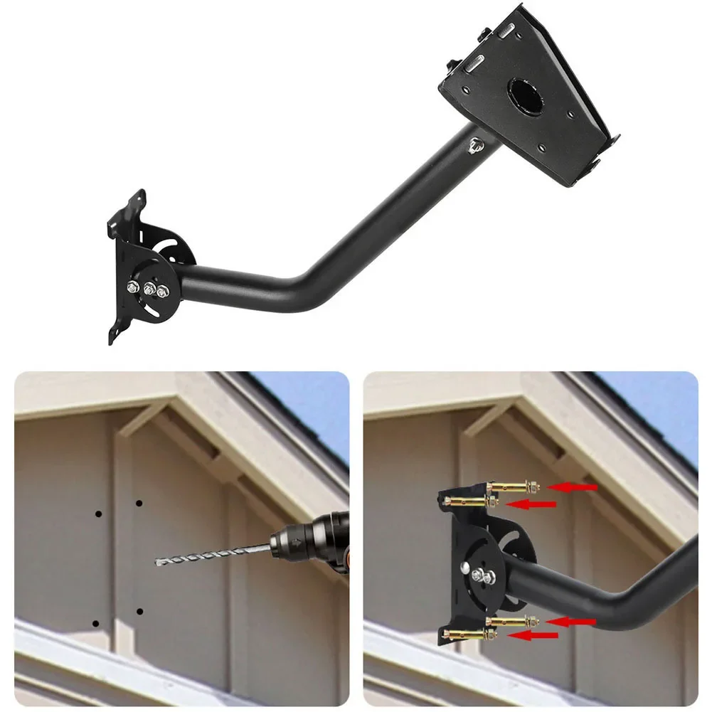 Enhance Stability Pole Adapter Kit Outdoor Installation Long-lasting Durability Optimal Positioning Premium Materials