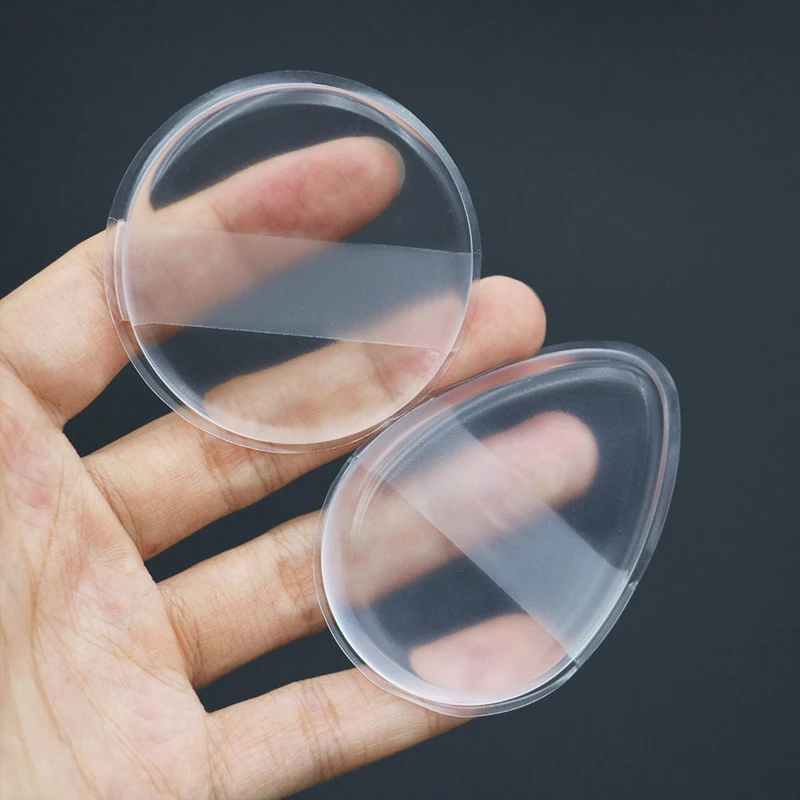 1/2 قطعة لينة سيليكون مسحوق نفخة الإسفنج لمستحضرات التجميل الوجه الأساس BB كريم لا مسحوق الأكل مسحوق التجميل نفخة أدوات ماكياج