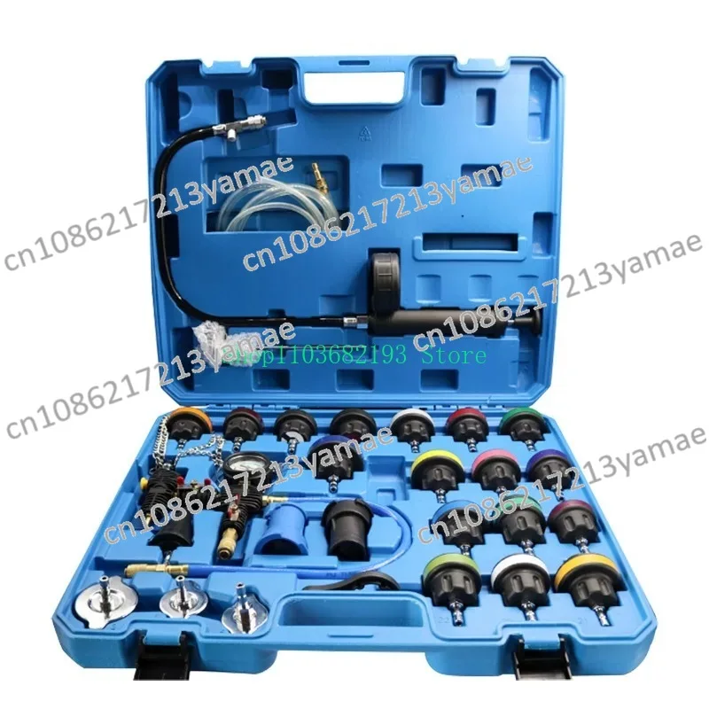 2023 Universal Radiator Pressure Tester Set Vacuum Type Cooling System Test Water Tank Leak Detection Detector Tool