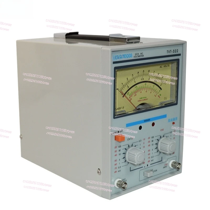 

TVT-322 Dual Channel Milivoltmeter Double Needle Millivoltmeter New Design High Quality Pointer Voltage Measuring Instruments