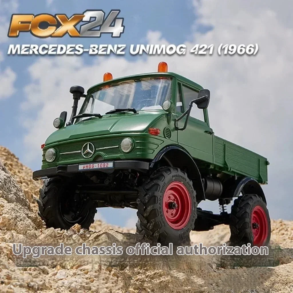 Fms 리모컨 전기 시뮬레이션 자동차 모델 성인용 장난감 선물, Unimog Fcx 시리즈 오프로드 4wd Rc 클라이밍 자동차, 1/24 신제품