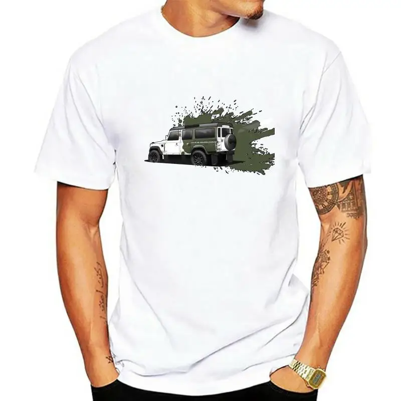 Landrover Defender 110 - Off Road Legend Mens T Shirt(1)