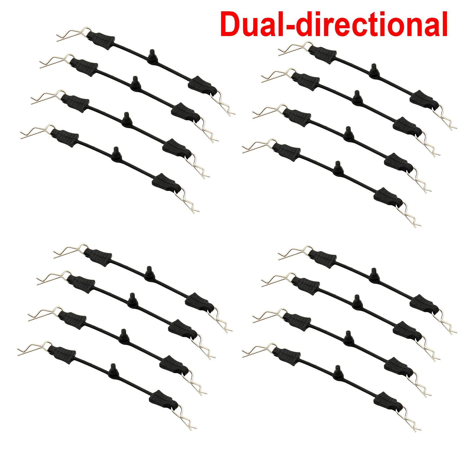 2 أنماط المطاط الجسم كليب التجنيب دبوس ل MJX Hyper Go 14210 16210 SCY 16101 16102 Wltoys HBX 1/12 1/14 1/16 RC ترقية السيارة #6