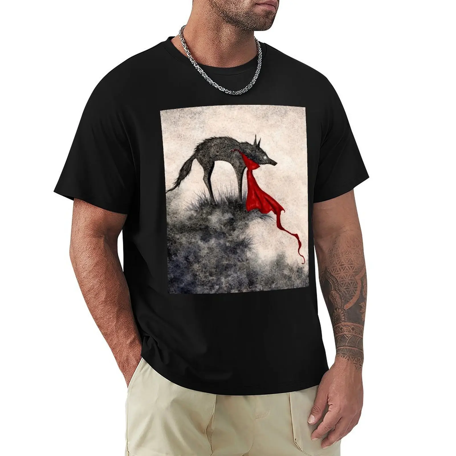 

Hood T-Shirt Blouse blanks T-shirt men