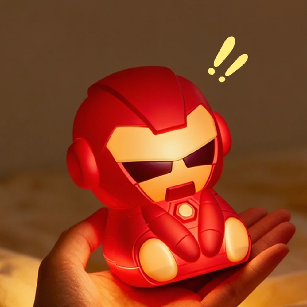 

LED Night Light Sensor Cartoon Kid's Nightlights Child Holiday Christmas Gift Bedside Lamp Bedroom Decor