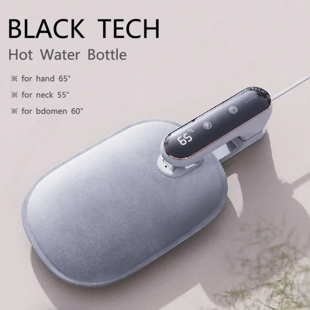 Hand Warmer Heat Pack Cute Rechargeable Electric Hot Water Bag Safety Velvet Reusable Hot Water Bottle Handwarmer