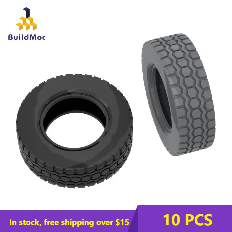 

10PCS MOC Bricks 32019 Tire 62x20mm Brick High-tech Changeover Catch for Building Blocks Parts DIY Educational Parts Toys