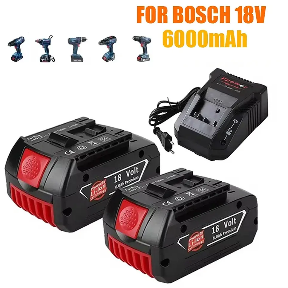 For Bosch 18V Battery BAT609 BAT610 10.0Ah Professional 18V Li-ion Battery Drill Battery GBA 18V GSR 18V BAT618 BAT619