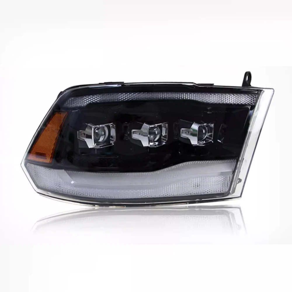 Headlight For Dodge RAM 1500 2500 LED Headlights 2013-2018 HeadLamp Car Styling DRL Signal Projector Lens Automotive Accessories