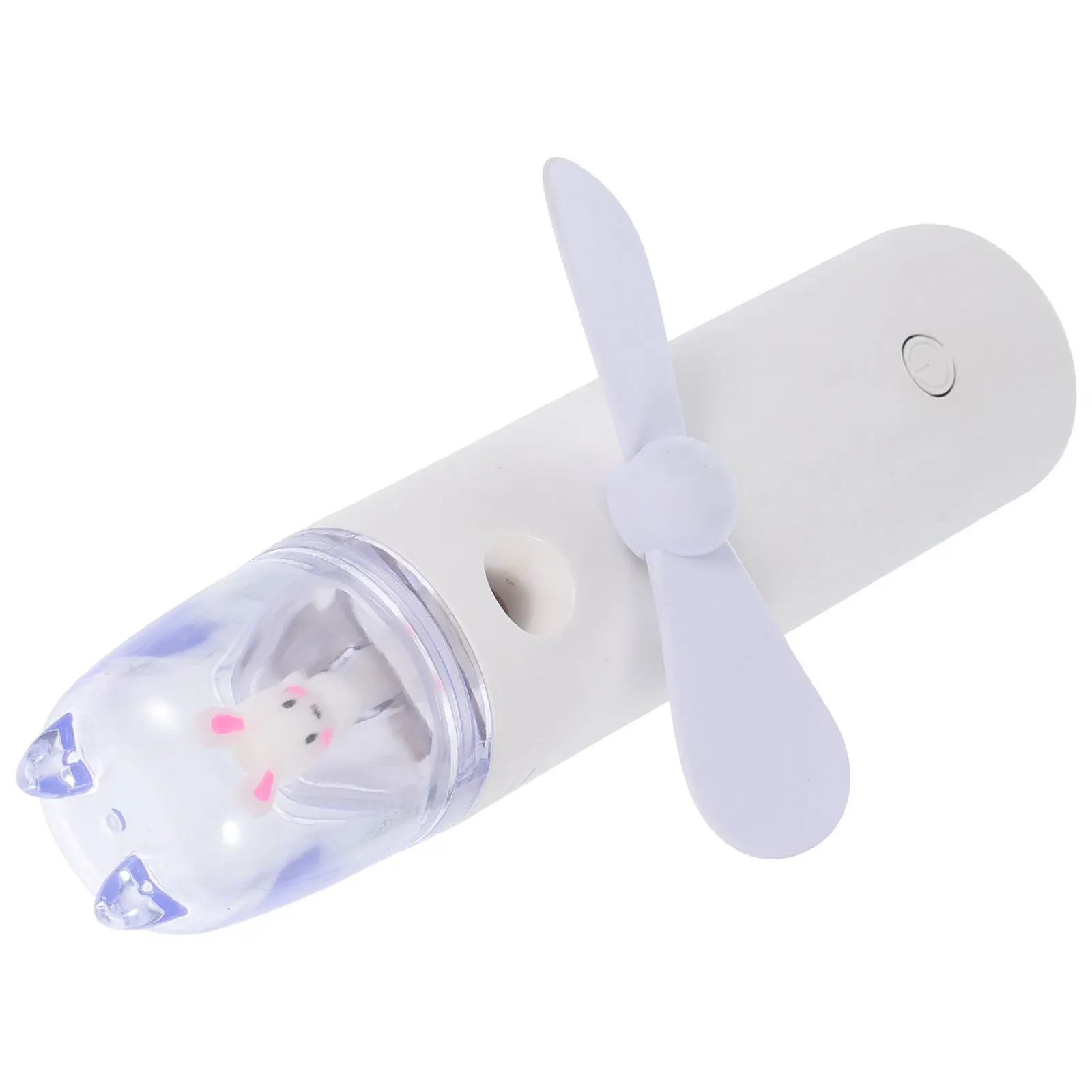 

1Pcs USB Powered Spray Fan Mini Rechargeable Mist Fan Portable Cooler Handheld for Outdoor Travel Sporting Events