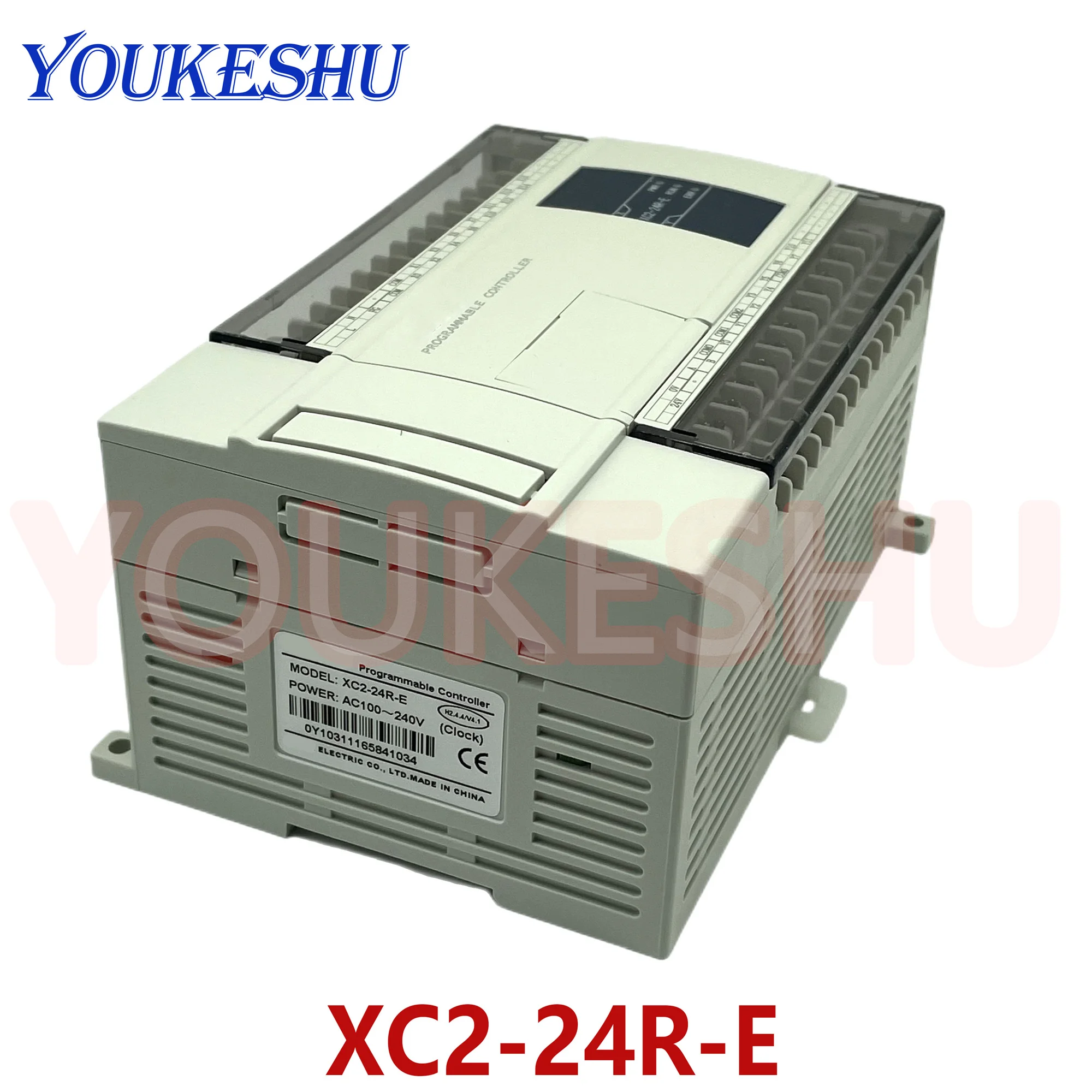 Nuevo módulo controlador programable XC2-24R-E Original PLC AC220V DI 14 DO 10 relé