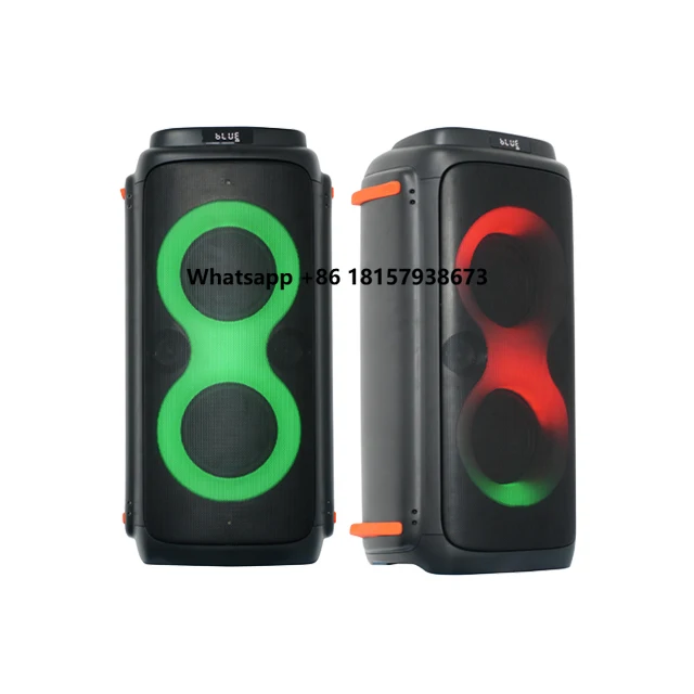 

Portable Handle Partybox Dynamic Light Battery Powered Waterproof Boombox Speaker for Swimming Pool Party