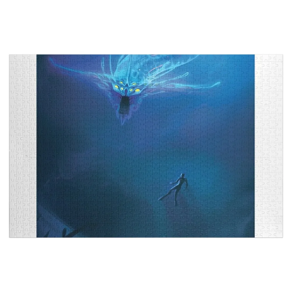 Subnautica - Ghost Leviathan Jigsaw Puzzle Wood Name Wooden Adults Custom Child Baby Toy Puzzle